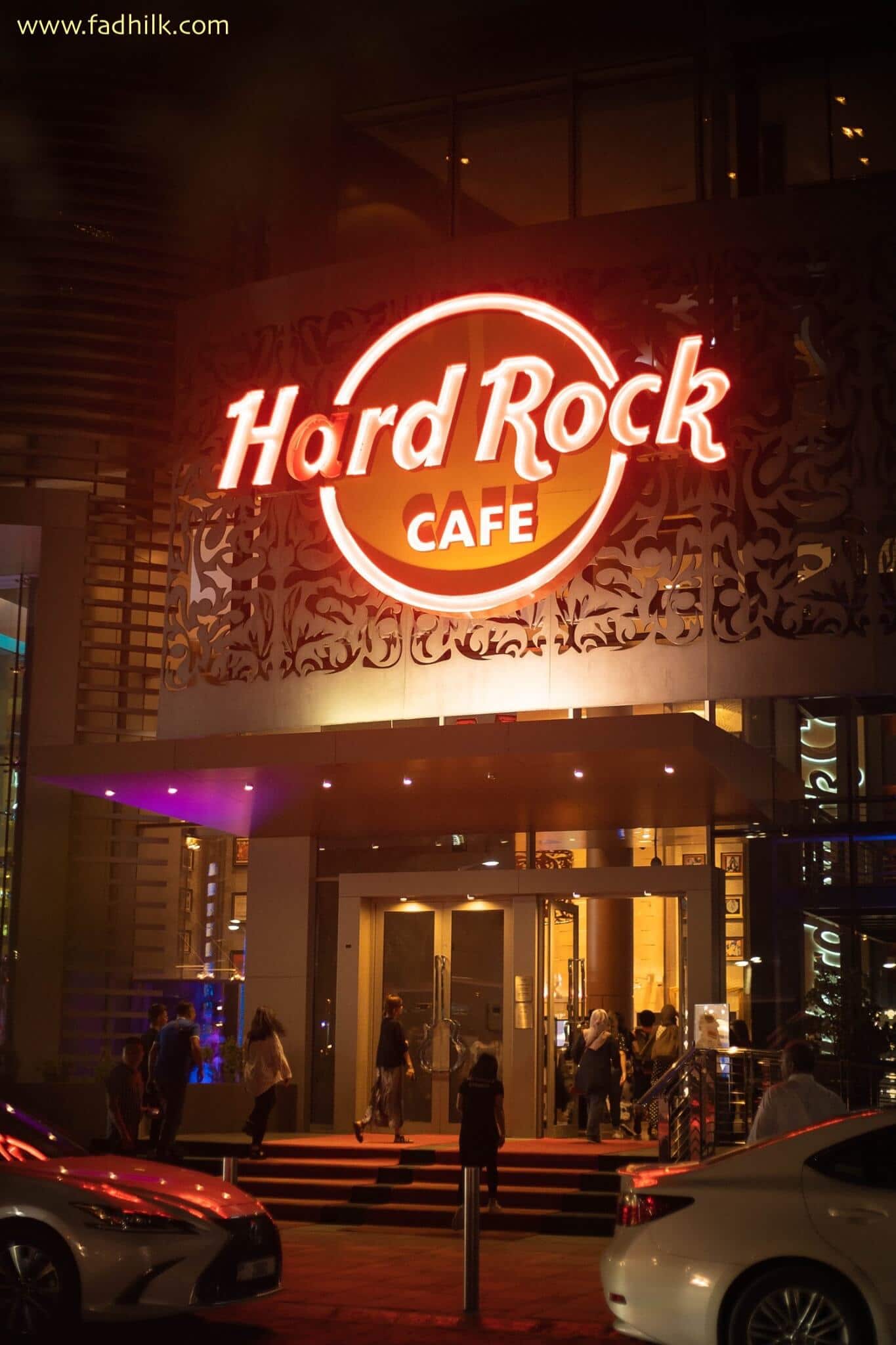 Bercuti ke dubai - hard rock cafe 9