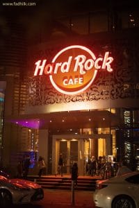 Bercuti ke dubai - hard rock cafe 9